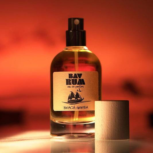 Bay Rum EDP 50ml by Beach Geeza - A boozy spicy woodsy fragrance for cooler seasons or close encounters.