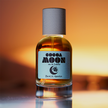Load image into Gallery viewer, Cocoa Moon EDP 50ml by Beach Geeza - A chocolate coconut woody vacation fragrance for cool fall and cold winter weather.