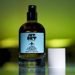 Jet Set EDT 50ml by Beach Geeza Fragrances - A classy and refined fresh green fougere eau de toilette for gentlemen or women for warm spring or hot summer weather.